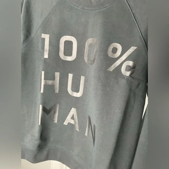 EVERLANE 100% Human Sweatshirt, S, ,Black, NWOT - Picture 4 of 8